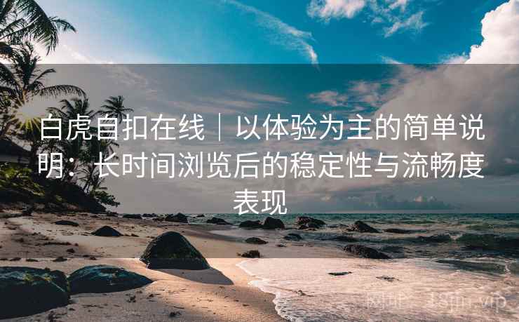 白虎自扣在线｜以体验为主的简单说明：长时间浏览后的稳定性与流畅度表现
