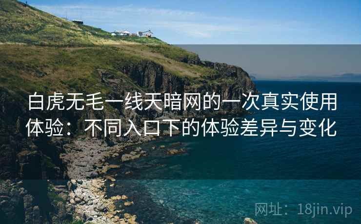 白虎无毛一线天暗网的一次真实使用体验:不同入口下的体验差异与变化
