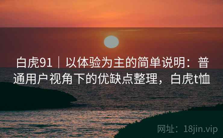 白虎91|以体验为主的简单说明:普通用户视角下的优缺点整理,白虎t恤