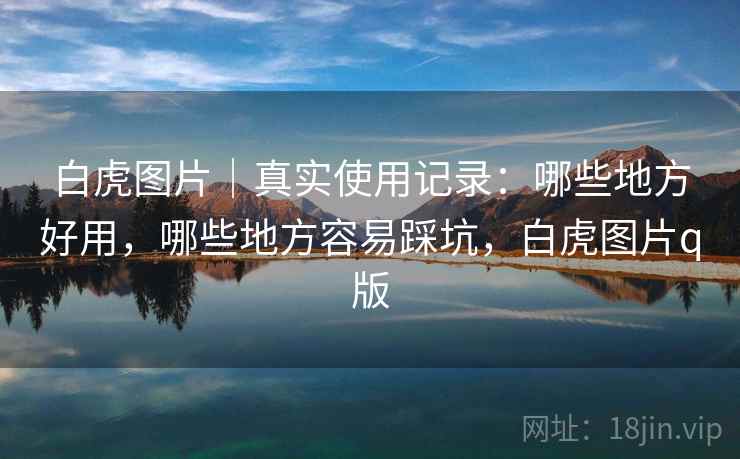 白虎图片｜真实使用记录：哪些地方好用，哪些地方容易踩坑，白虎图片q版