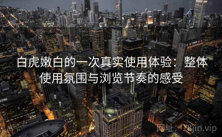 白虎嫩白的一次真实使用体验:整体使用氛围与浏览节奏的感受